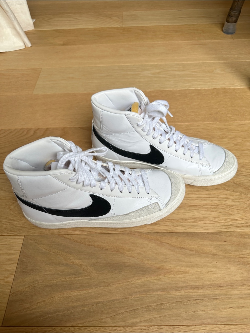 Nike Women’s White High-Top Blazer Sneakers